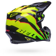 Load image into Gallery viewer, Bell Moto-9S Flex Helmet - Claw Gloss Black/Green