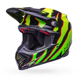 Bell Moto-9S Flex Helmet - Claw Gloss Black/Green
