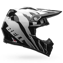 Load image into Gallery viewer, Bell Moto-9S Flex Helmet - Claw Gloss Black/White