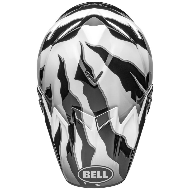 Bell Moto-9S Flex Helmet - Claw Gloss Black/White