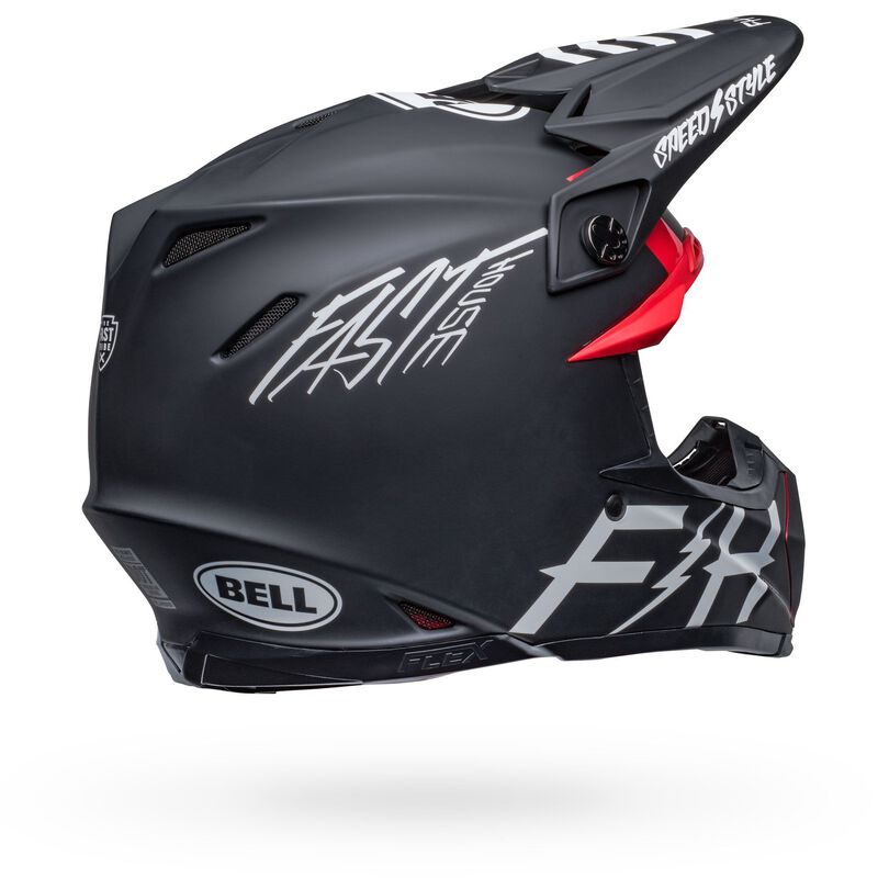 Bell Moto-9S Flex Helmet - Fasthouse Tribe Black/Grey