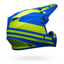 Load image into Gallery viewer, Bell MX-9 MIPS Adult MX Helmet - Disrupt Matt Blue/Hi-Viz