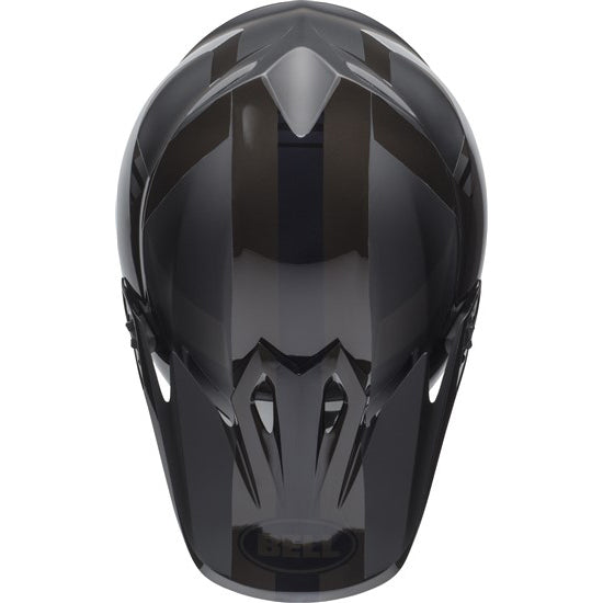 Bell MX-9 MIPS Peak - Marauder Matt/Gloss Black
