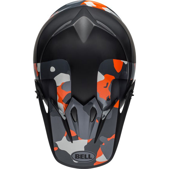 Bell MX-9 MIPS Peak - Presence Camo/Fluoro Orange