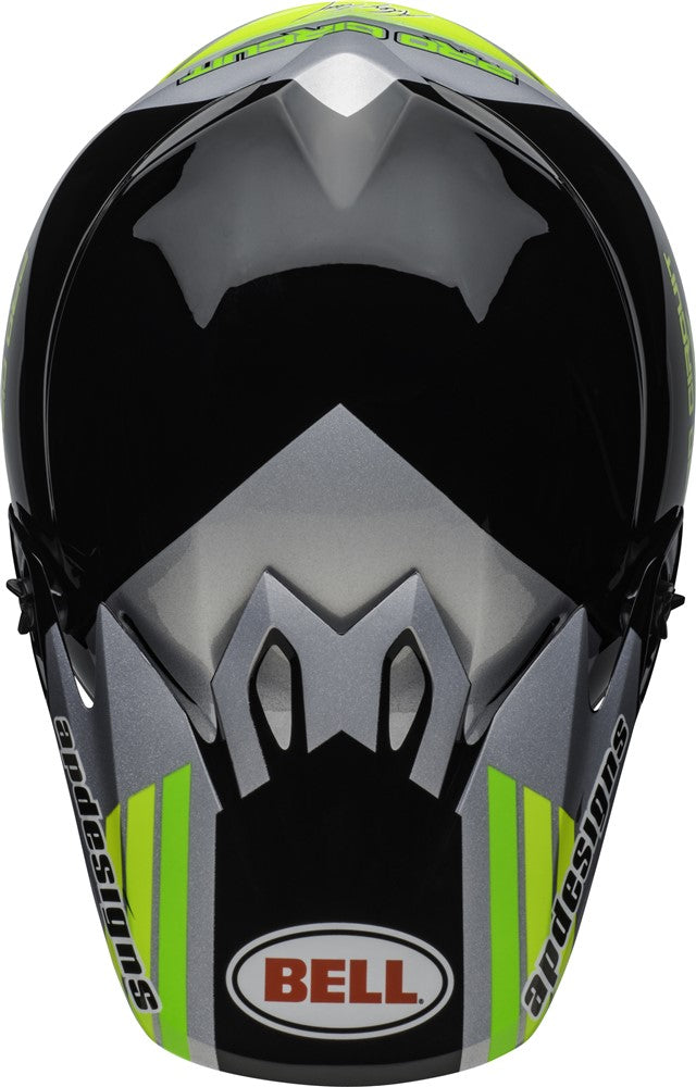 Bell MX-9 MIPS Peak - PC 2020 Black/Green