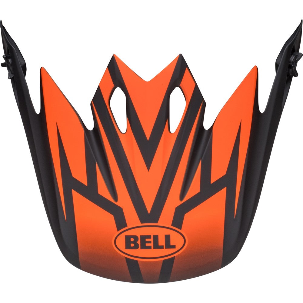 Bell MX-9 MIPS Peak - Disrupt Matt Blk/Orange