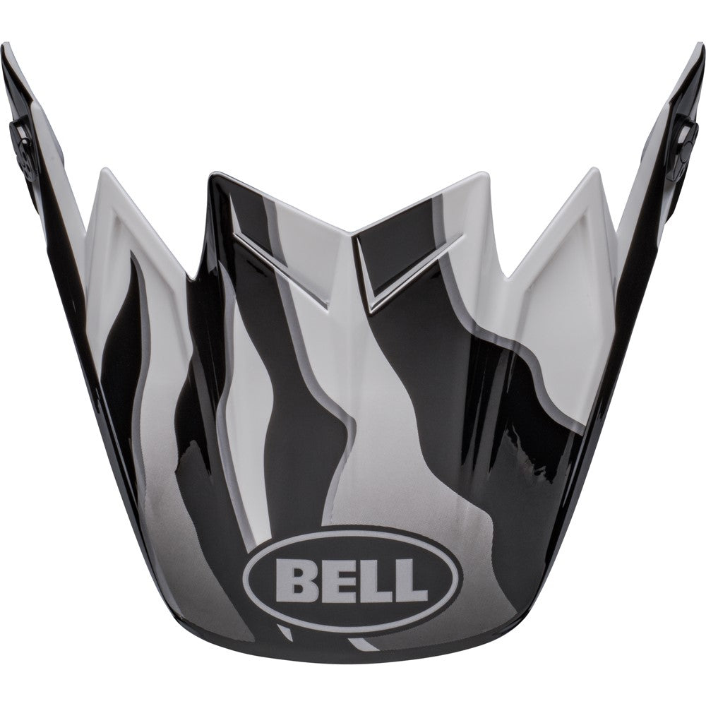 Bell Moto-9S Flex Peak - Claw Black/White