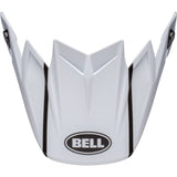 Bell Moto-9S Flex Peak - Sprint Matte/Gloss White/Red
