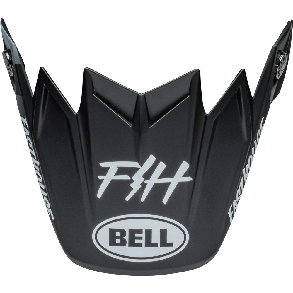 Bell Moto-9S Flex Peak - Fasthouse MC Core Matt Black/Yellow