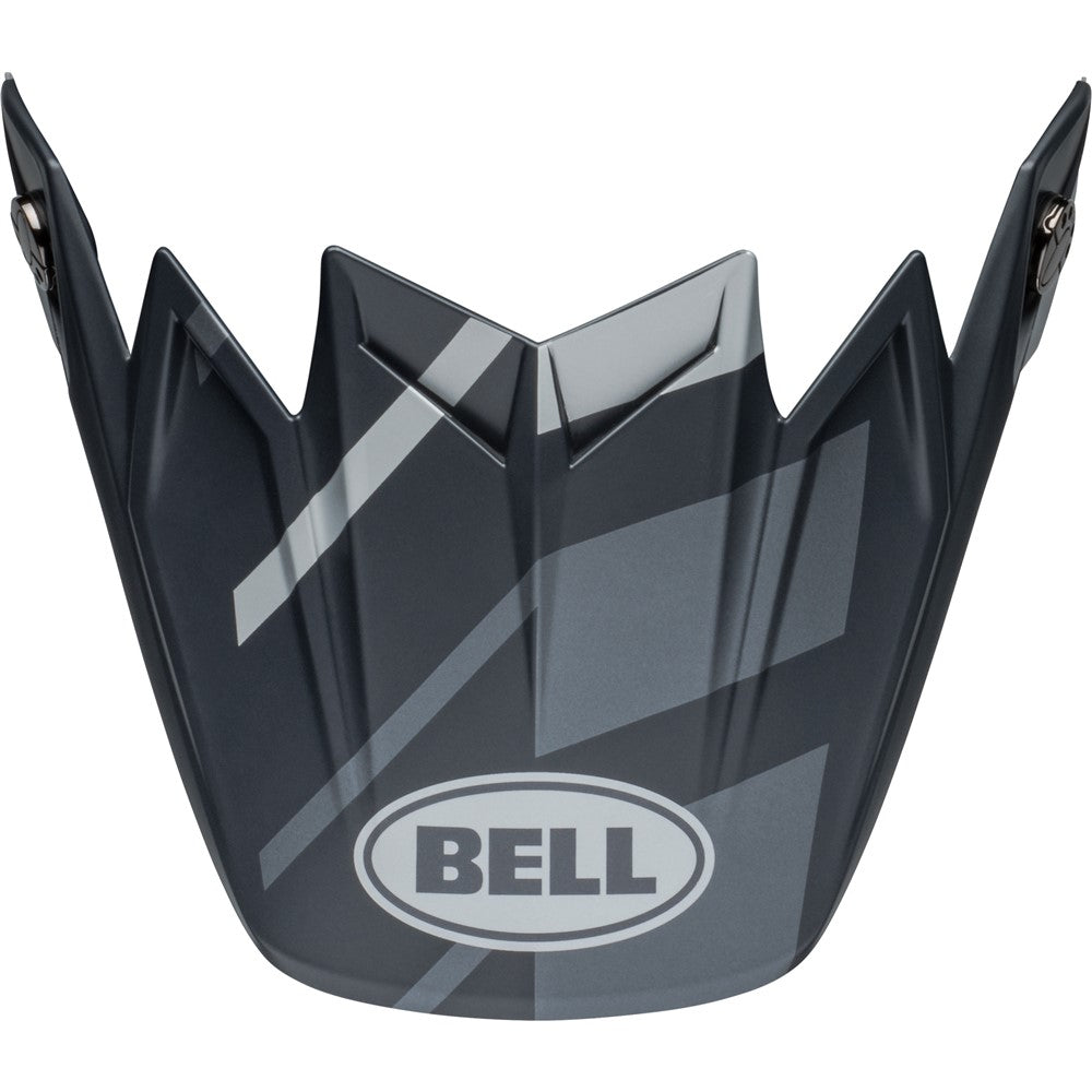 Bell Moto-9S Flex Peak - Banshee Satin Black/Silver