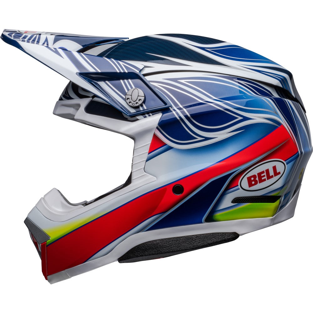 Bell Moto-10 MX Helmet - Spherical Tomac 23 Blue/White