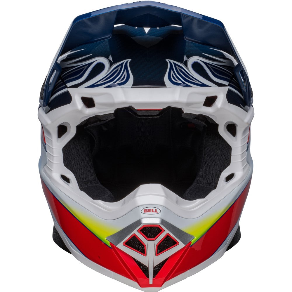 Bell Moto-10 MX Helmet - Spherical Tomac 23 Blue/White