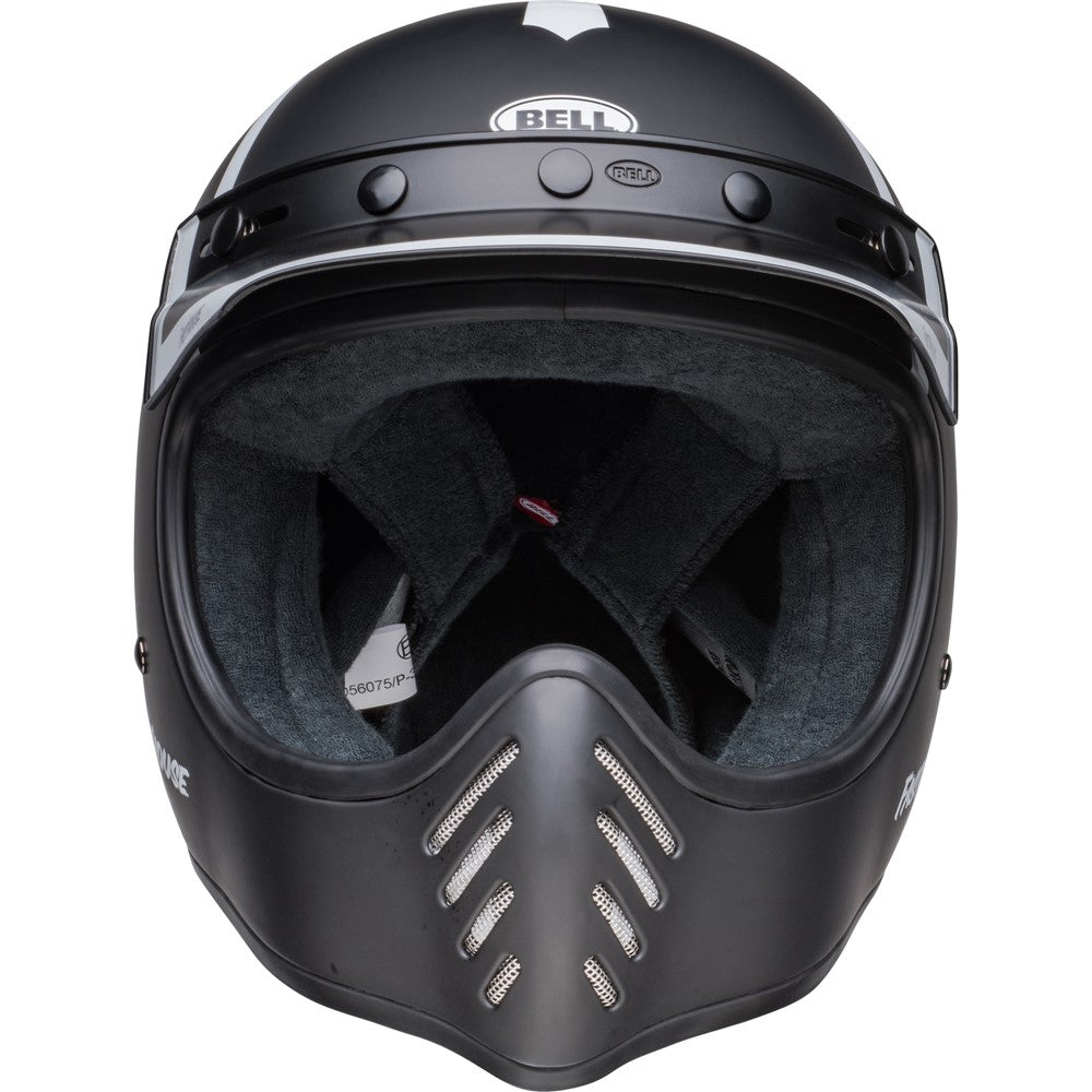 Bell Moto-3 Adult MX Helmet - Fasthouse Old Road Black/White