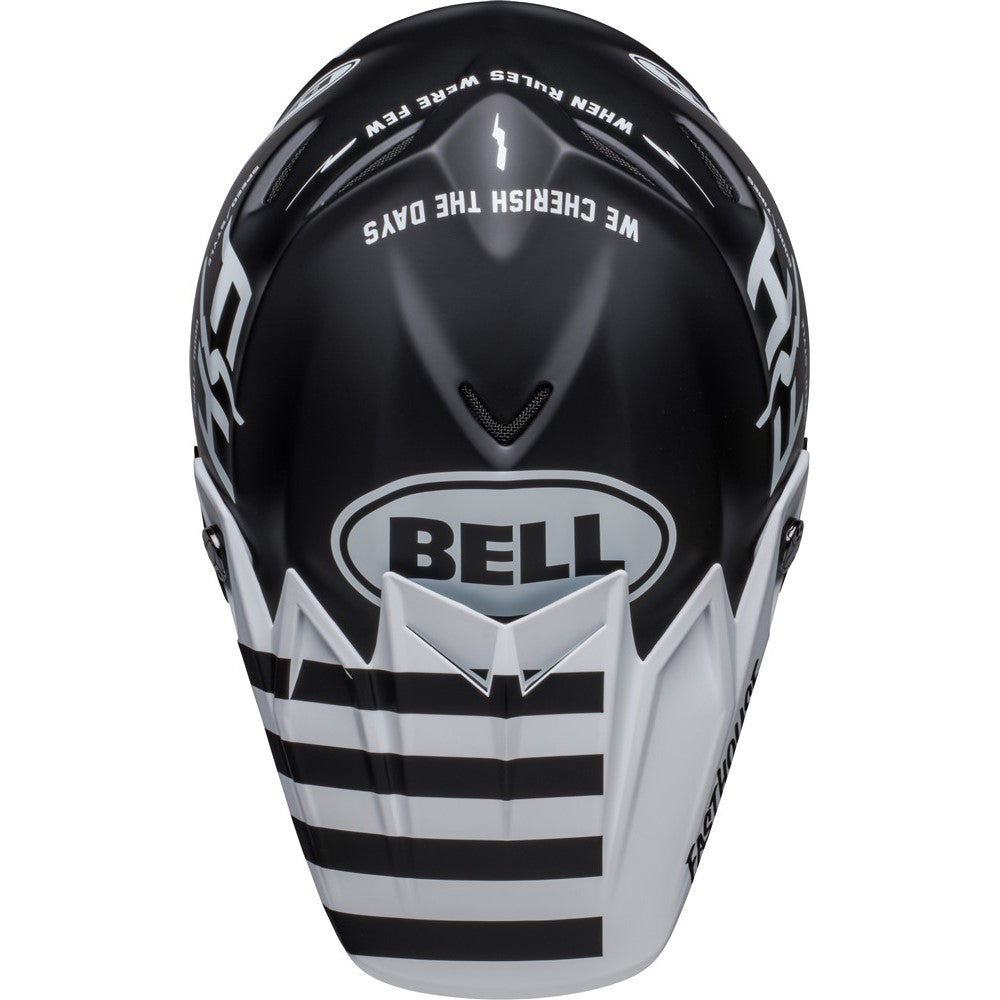 Bell Moto-9S Flex Helmet - Fasthouse Flex Crew Matt Black/White