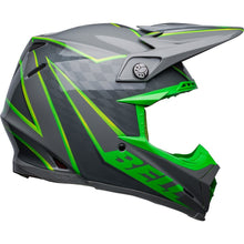 Load image into Gallery viewer, Bell Moto-9S Flex Helmet - Sprite Gloss Grey/Green
