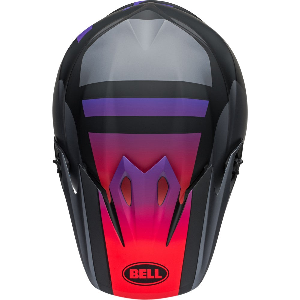 Bell MX-9 MIPS Adult MX Helmet - Alter Ego Matt Black/Red