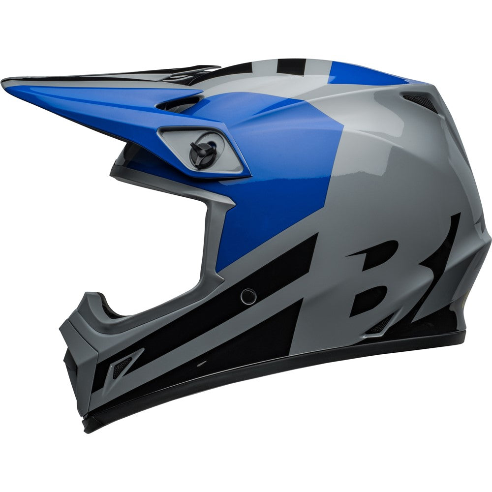 Bell MX-9 MIPS Adult MX Helmet - Alter Ego Gloss Blue