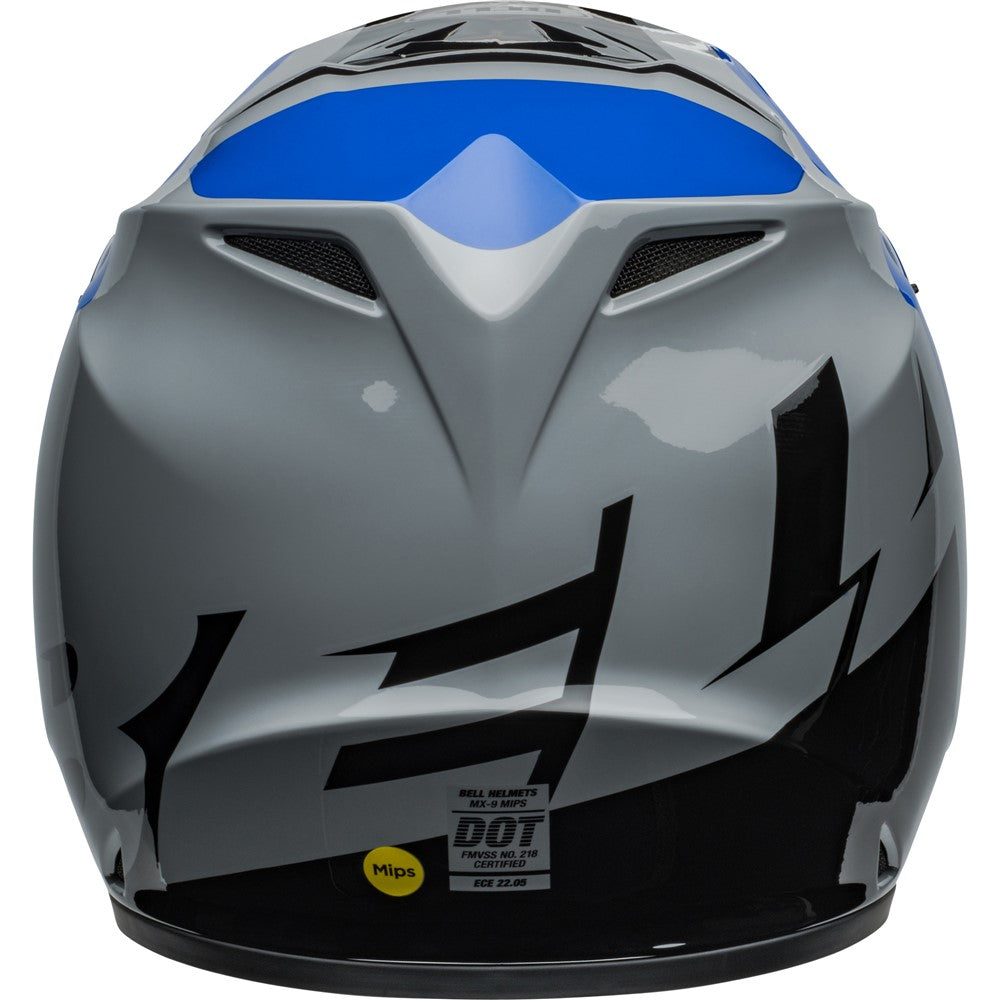 Bell MX-9 MIPS Adult MX Helmet - Alter Ego Gloss Blue