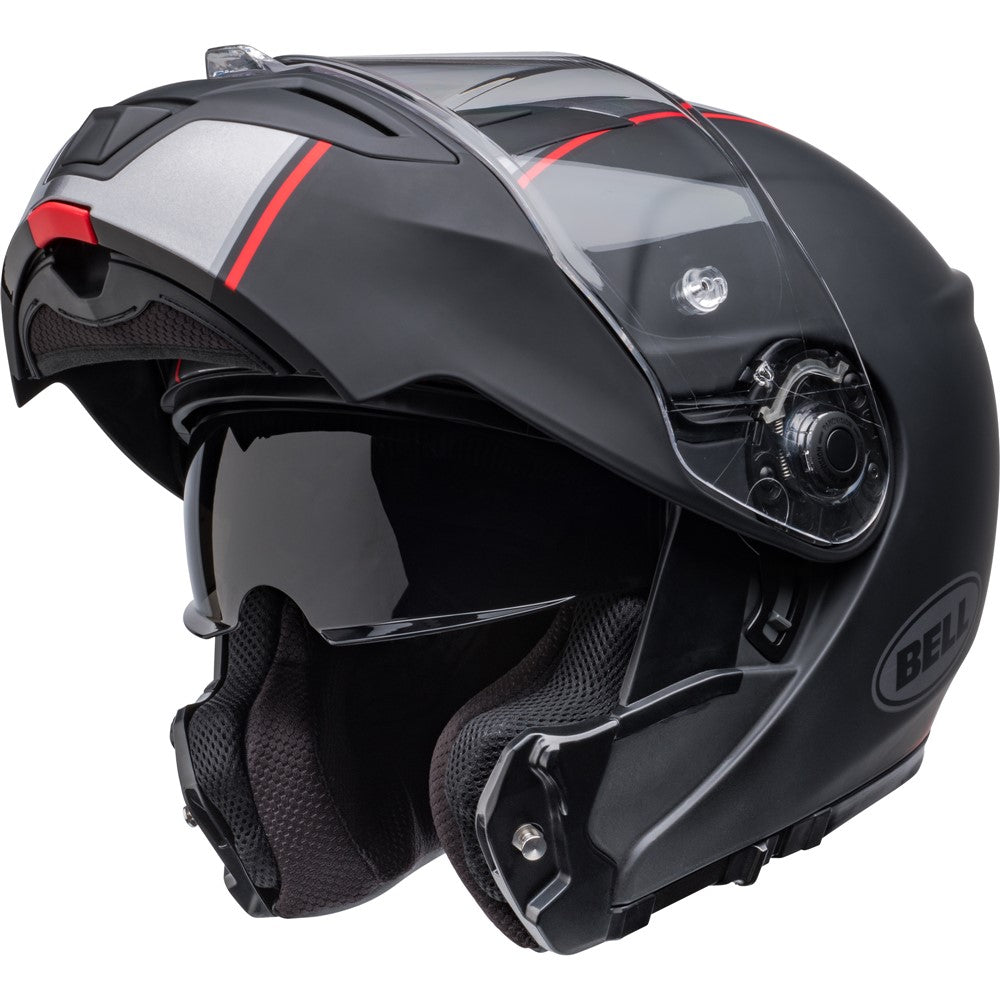 Bell SRT Modular Helmet - Hart Luck Jamo Black/Red