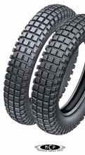 Load image into Gallery viewer, The Michelin Lightweight Trials tyre has an updated casing design which improves lateral stability in corners, compared with earlier Michelin trials tyres