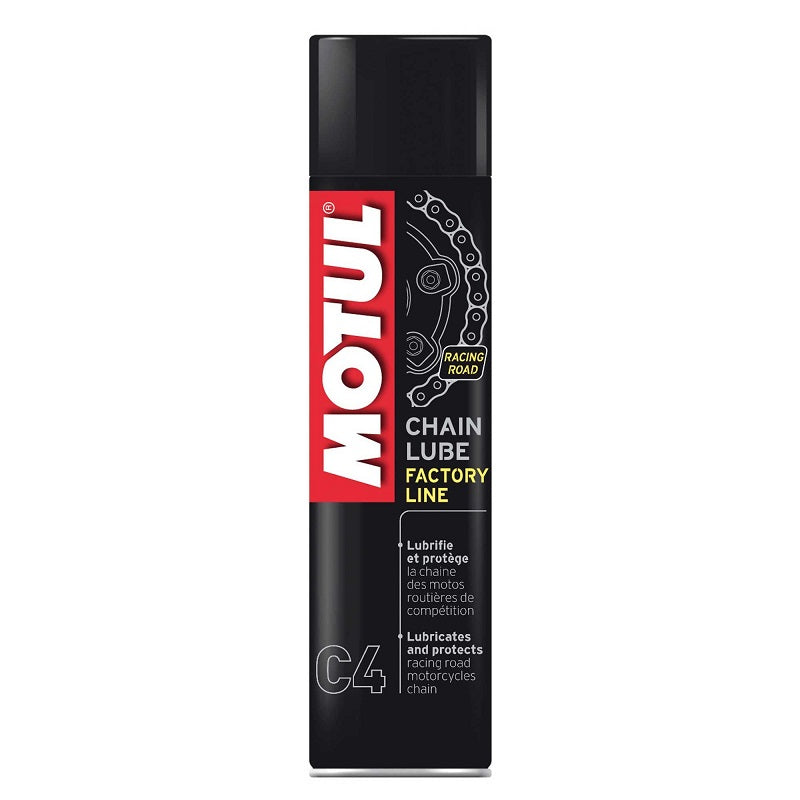 Motul C4 Racing Chain Lube Factory Line 400ml Motozone