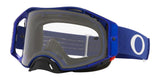 Oakley Airbrake - Moto Blue MX goggles with Clear Lens