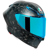 AGV Pista GP RR Race Helmet - Futuro Carbonio Forgiato - Elettro Iridium Visor
