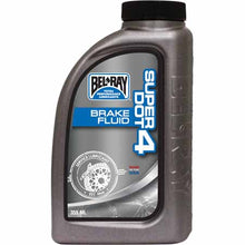 Load image into Gallery viewer, 355ml - Bel-Ray Super DOT 4 Brake Fluid exceeds FMVSS Sec. 571.116 DOT 4 motor vehicle brake fluid, SAE J1703 and ISO 4925 specifications.