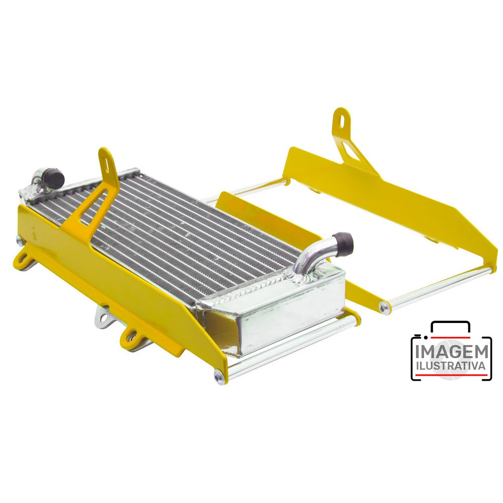 Crosspro Radiator Guards - Suzuki RMZ450 RMX450Z - Yellow