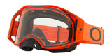 Oakley Airbrake - Moto Orange MX goggles with Clear Lens