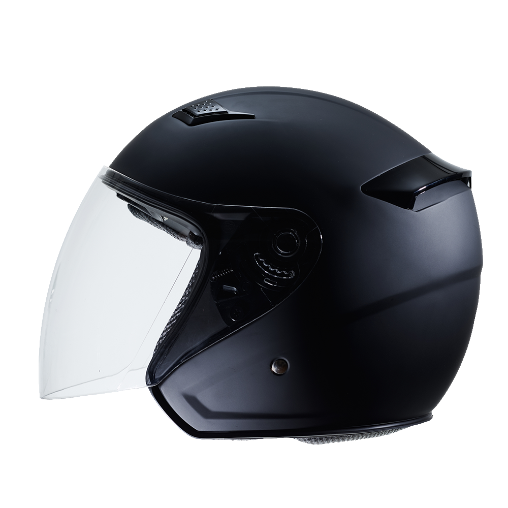 ELDORADO E10 Open Face Helmet - MATTE BLACK