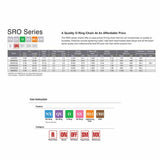 SRO Series General Purpose O-Ring EK Chains