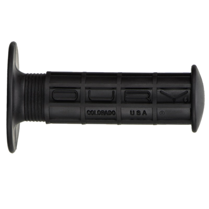 Oury Flanged Waffle MX Grips Black