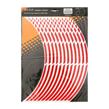 Load image into Gallery viewer, KEITI REFLECTIVE WHEEL 3 STRIPE [RED]