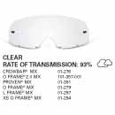 Load image into Gallery viewer, SAMPLE PICTURE - Oakley MX Clear traditional lens - for Crowbar (OA-01-276), O Frame 2.0 MX (OA-101-357-001), Proven (OA-01-391), O-Frame (OA-01-279), L-Frame (OA-01-297) and XS O-Frame (OA-01-294) - have a 93% rate of transmission