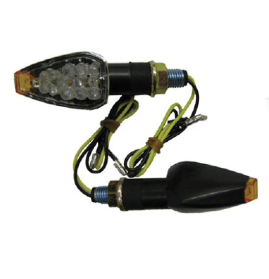 X-Tech X-1 LED Indicators Short Black