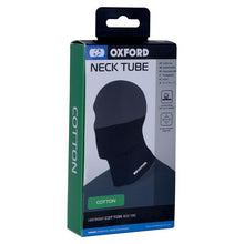 Load image into Gallery viewer, Oxford Snood Neck Tube - Black
