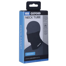 Load image into Gallery viewer, Oxford Coolmax Neck Tube - Black