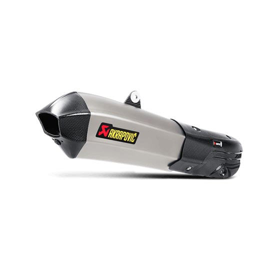 Akrapovic Titanium Slip On Muffler - Ducati MTS1200 15-17