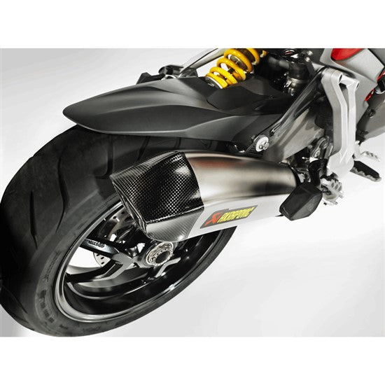 Akrapovic Titanium Slip On Muffler - Ducati MTS1200 15-17