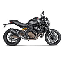 Load image into Gallery viewer, Akrapovic Titanium Black Slip On Muffler - Ducati Monster 821/1200 &amp; S