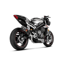 Load image into Gallery viewer, Akrapovic Carbon Slip On Mufflers - Triumph Street Triple