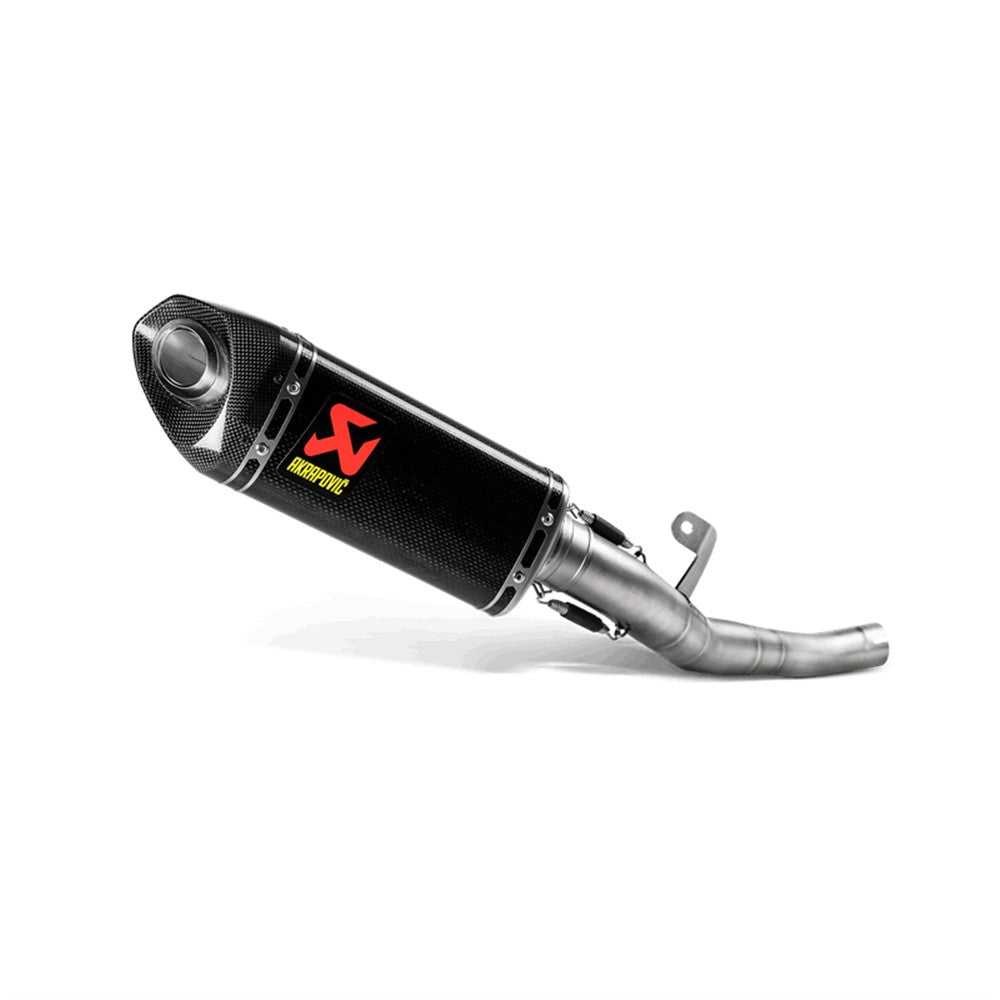 Akrapovic Carbon Slip On Muffler - Triumph Street Triple 765 S/R/RS