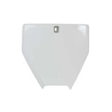 Rtech Front Number Plate - Husqvarna TC65 White