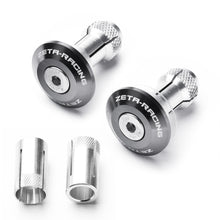 Load image into Gallery viewer, Zeta Bar End Plugs - 29mm - Titanium