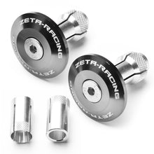 Load image into Gallery viewer, Zeta Bar End Plugs 35mm - Titanium
