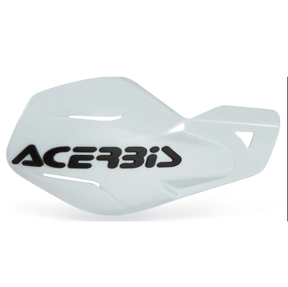 Acerbis Uniko MX Handguards - White / Black