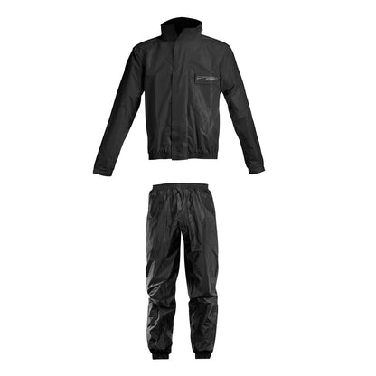 Acerbis 2 Piece Rain Suit - Black