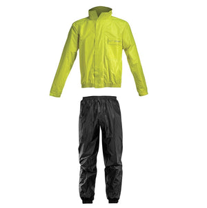 Acerbis 2 Piece Rain Suit - Black / Yellow