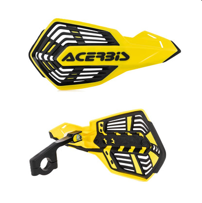 Acerbis X-Future Handguards - Yellow / Black